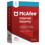 Licență McAfee Internet Security - 1 dispozitiv / 1 an