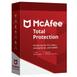 Licență McAfee Total Protection - 10 dispozitive / 1 an