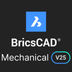 Licență BricsCAD V26 Mechanical - abonament 3 ani