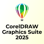 Licență CorelDRAW Graphics Suite 2025 ESD - perpetuă permanentă