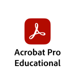 Licență Adobe Acrobat Pro EDU pentru echipe Windows/Mac - abonament 1 an